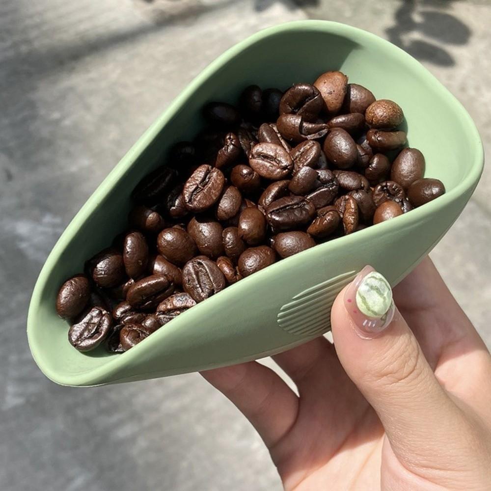 Wear-resistant Coffee Bean Dosing Cup Anti-slip Tea Measuring Tray Bean Weighing Spoon  Cooking