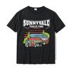 Camiseta Engraçada Trailer Park Sunnyvale Amantes Camiseta Estampa de Camiseta Tops Camisetas Para Homens Camiseta de Algodão Quadrinhos Slim Fit