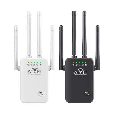 WiFi Extenders Signal Booster 2.4 GHz Wireless Internet Repeater 300Mbps 4 Antenna Long Range for Home with Ethernet Port