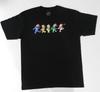 26 Grateful Dead Dancing Bears Black Christmas Hat Graphic T-Shirt New Unisex T-Shirt