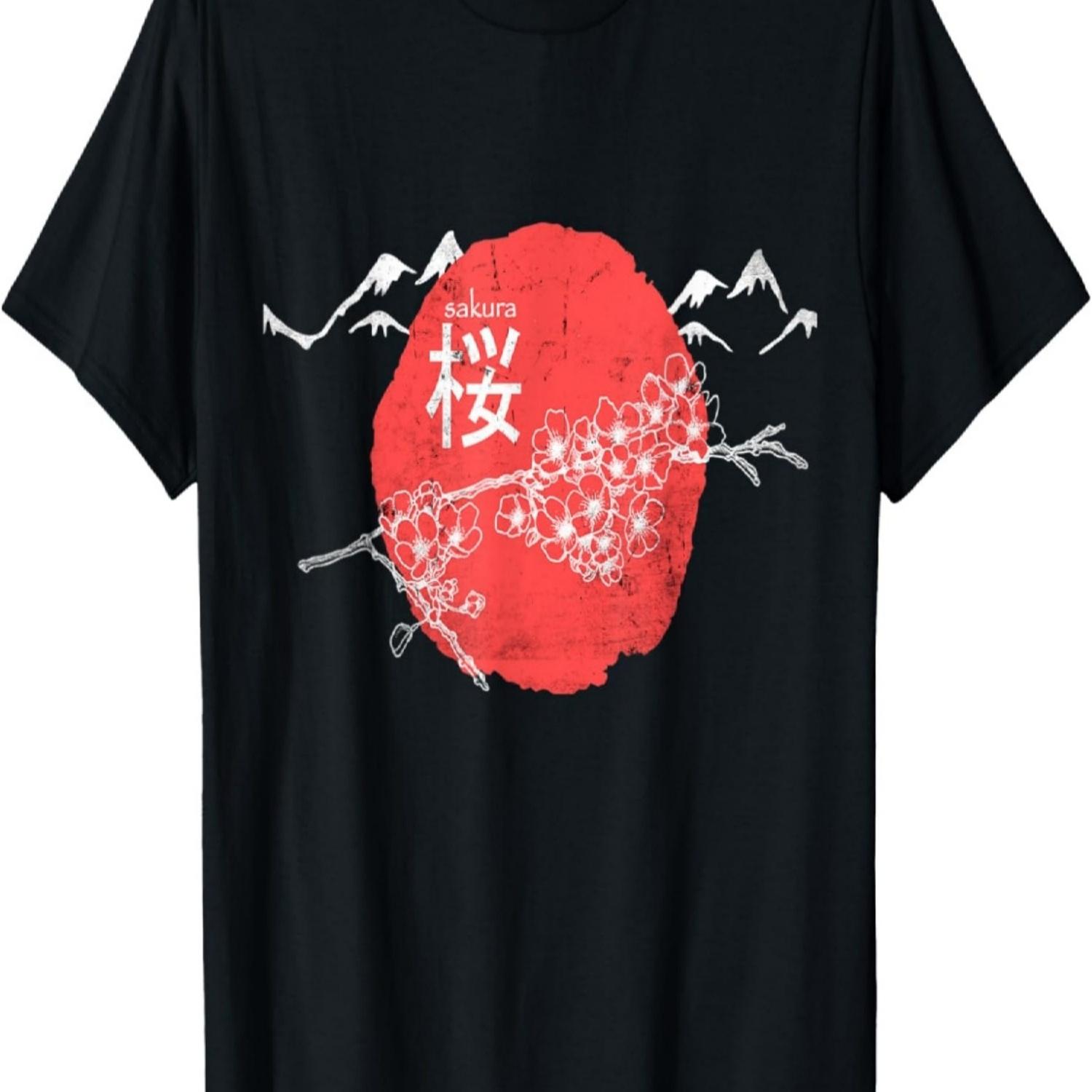 Spring Festival  Sakura Cherry Blossom Tree T-Shirt(1) S