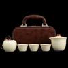 Shangqi Portable Ge Kiln Travel Tea Set
