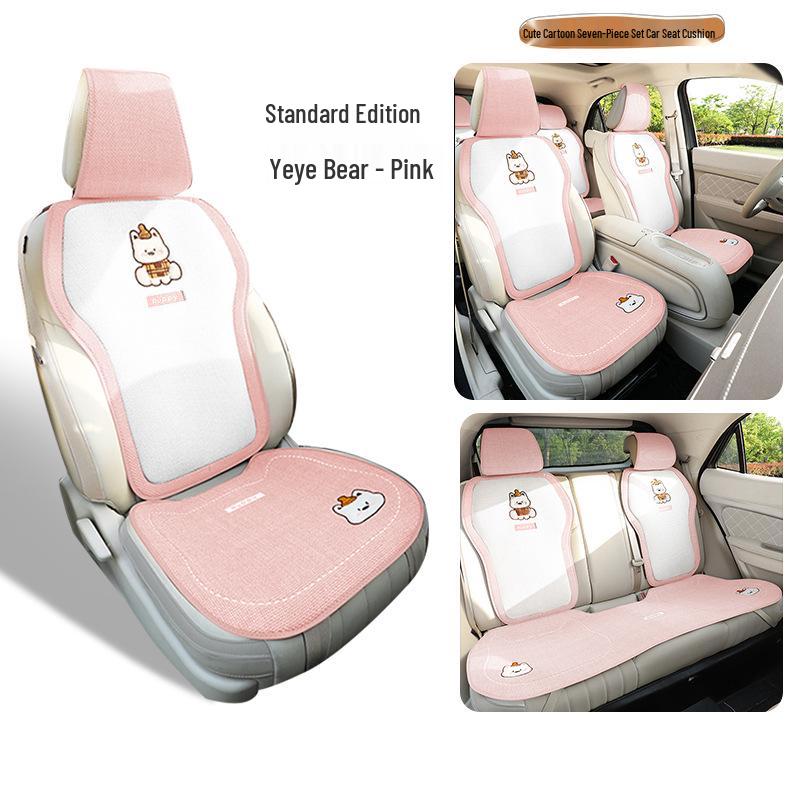 Geely Galaxy E5 Starship 440KM Cotton Linen Seat Covers & Cushions for All Seasons