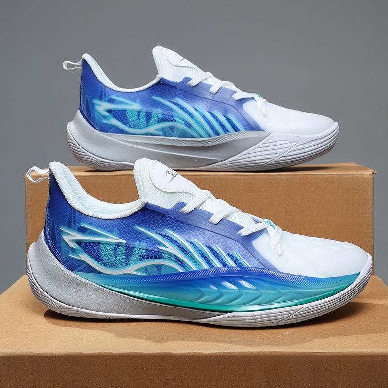 Sonic 13 Basketball Shoes Youth Game Student Sneakers Middle and Older Children's Shoes Sports Shoes Non-slip and Wear-resistant Low-top Running Shoes
