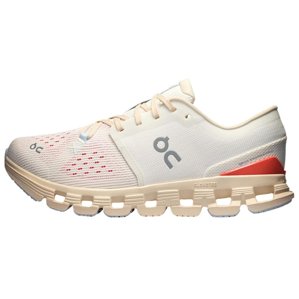 Cloud X 4 Ivory Salmon Women Sneakers Cream 3WE30073297