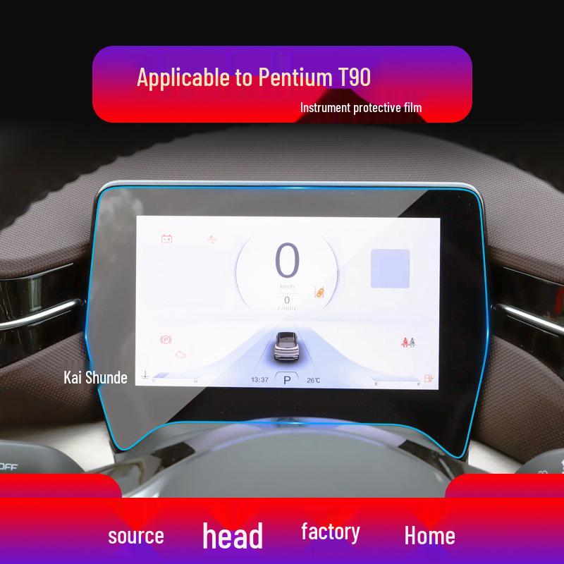 Bestune T77 Navigation & T33, X40, X80, T90 Console Screen Protective Film