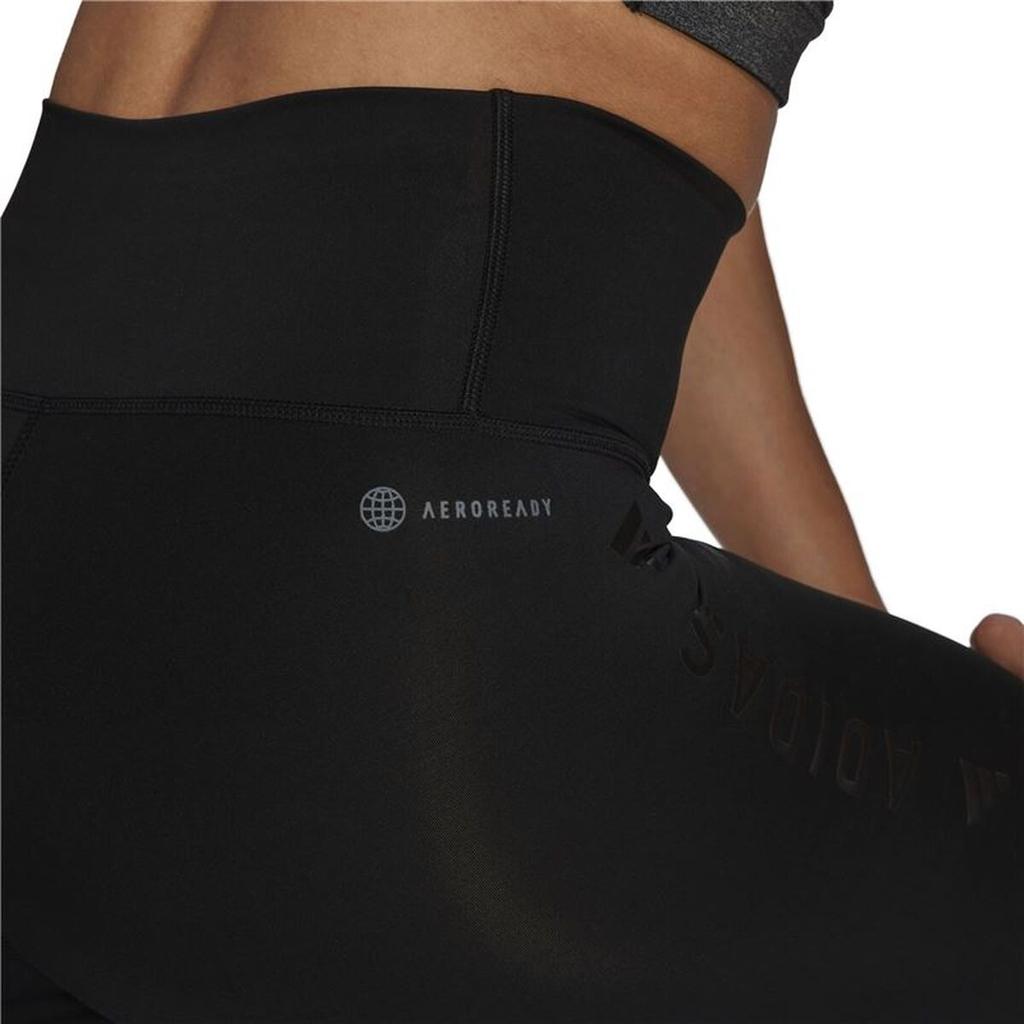 Long Sports Trousers Adidas Own Colorblock Black Lady