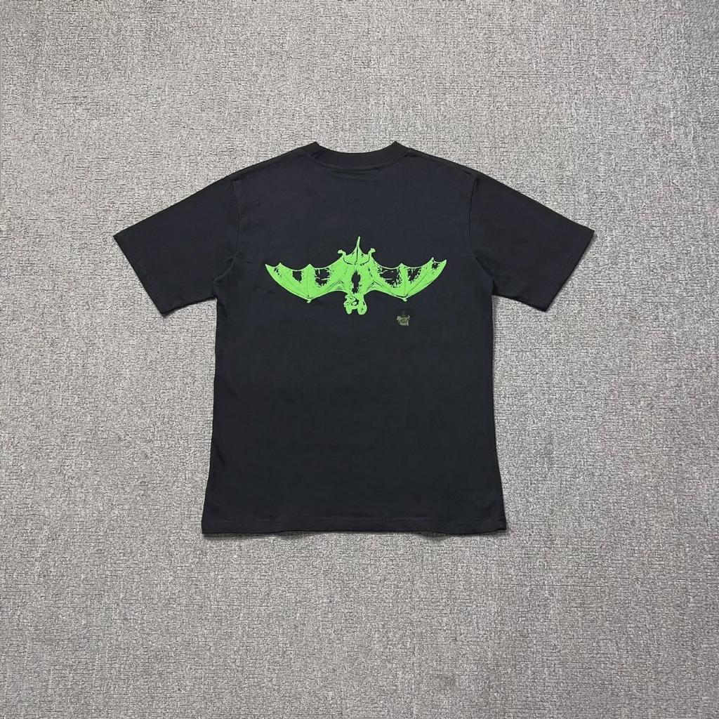 2024 Osbatt Bat Foam Print Cotton Couple T-Shirts