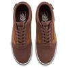 Vans Ward  Guard Comfortable Versatile Low-Top Skate Shoes Men Sneaker Brown White VN000CZFCHG