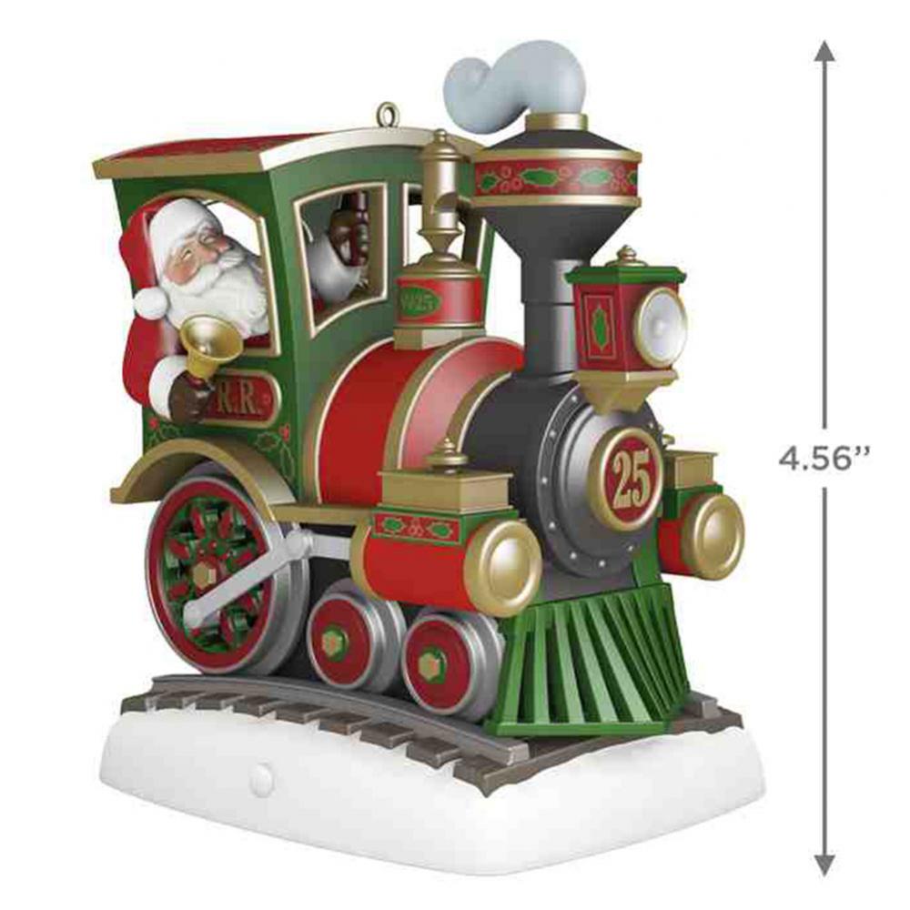 Vánoční ozdoba Vláček Santa Přívěsek Pryskyřičné řemesla Vánoční stromek Dekorace Pro Domov Vánoční dárky Nový rok 2025 Navidad