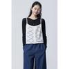 Crocheted Knit Vest Bakv71631