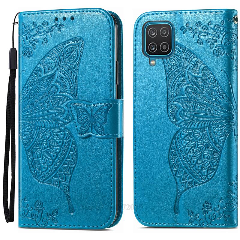 SamsungA12 Case For Samsung Galaxy A12 Wallet Leather Flip Phone Case For Samsung A12 A 12 Case Protective Cover Coque Fundas