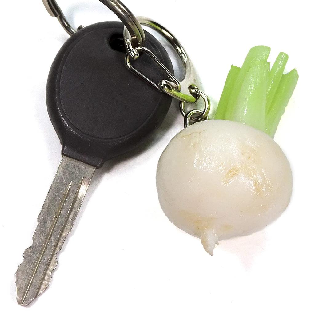 Food Sample Keychain Edible Turnip 331K [Coconut Accessories] -