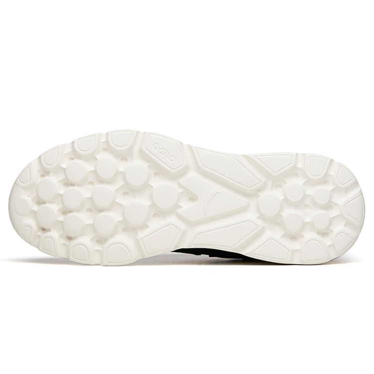 Anta Lightweight Shock Absorbing Low Top Running Shoes Women Sneaker Black 922145521-3