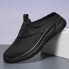 2025 Men Flat Slip-On Half Slippers Running Shoes Men Plus Size 48 Sport Shoes Comfortable Breathable Walking Sneakers for Men