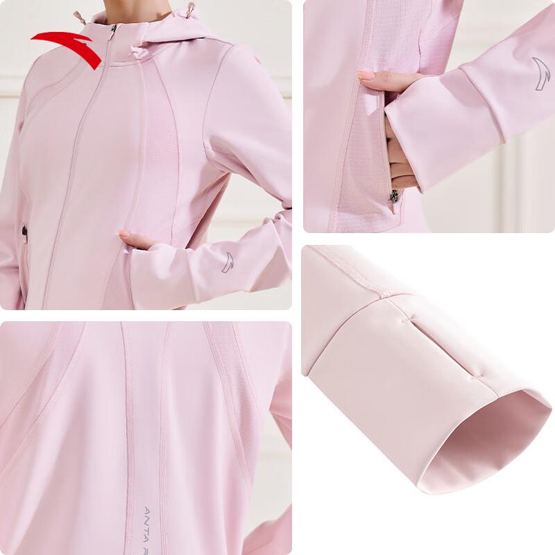 ANTA Women s Slim Fit Hooded Running Jacket 170/L