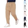 Men's Casual Solid Color All- Pants, Trendy Nine-inch Pants, Harun Pants