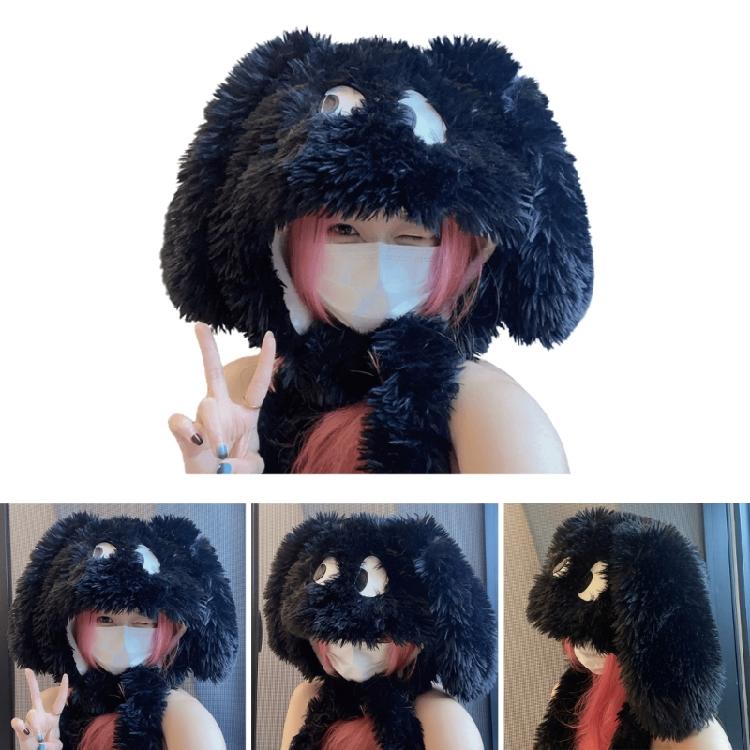 Adult Children Furry Ears Winter Hat Puppy Hat New Year Halloween Party