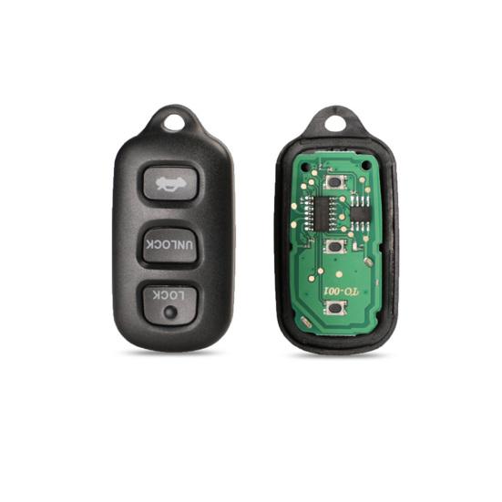 314MHz 3+1 Buttons Car Remote Control Key Fob GQ43VT14T for Toyota Camry Corolla