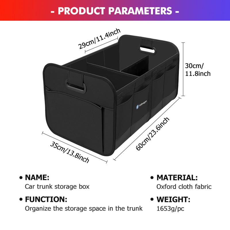 Foldable Car Trunk Organizer Box Storage Bag Box Tidying For Volkswagen WW17 VW Scirocco Passat Polo B5 B6 B7 CC Tiguan Sharan Touran