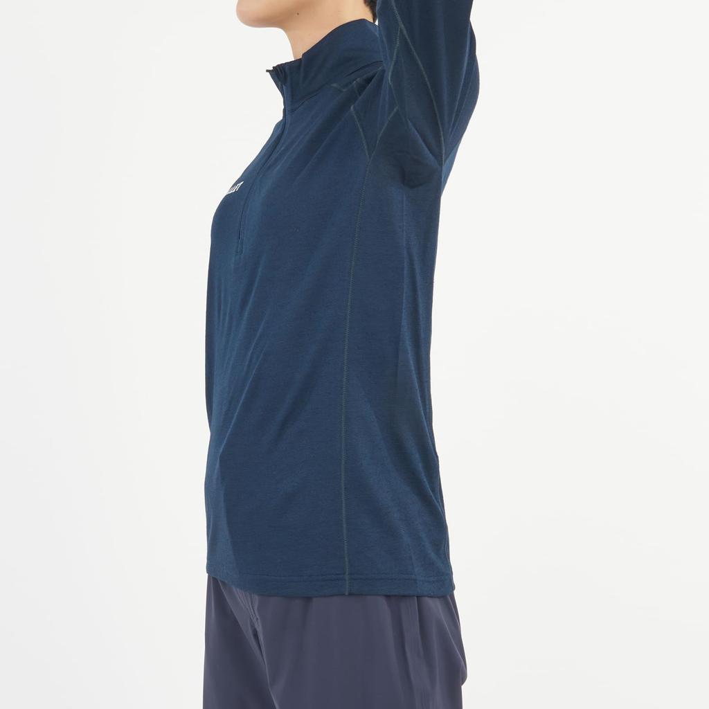 Millet UBIC WOOL ZIP LS W-SILVER-M-MIV03215