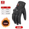 Motorcycle Gloves Men Women Full Finger Breathable Riding Gear With Perforated Ventilation Touchscreen