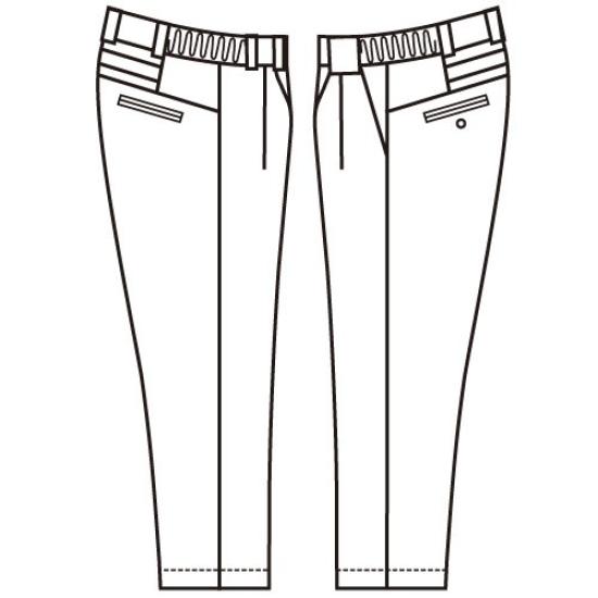 VERDEXCEL FLEX Easy Flex Pants VES36 Green L Men's [Spring/Summer]