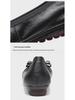 Comfortable Leather Women's Flats: Soft Sole Four Seasons Shoes for Spring & Autumn - Ideal for Middle-Aged & Elderly