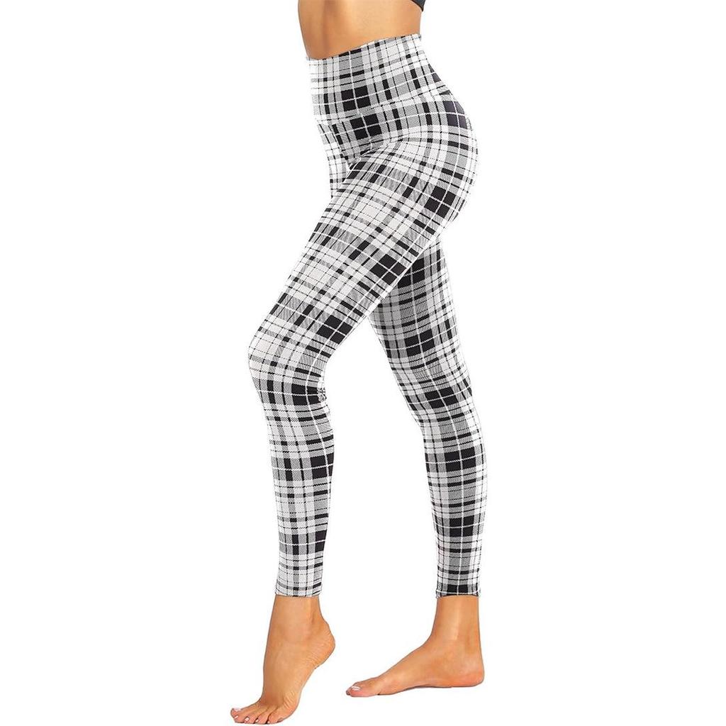 Leopard Print High-Waisted Yoga Leggings for Women
