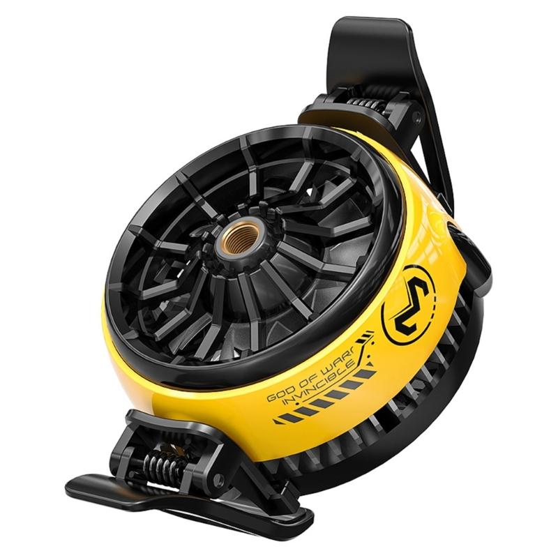 

Mobile Phone Coolers Cooling Fan Cellphone Radiator For Playing Game Watchings Video With LED Light 1