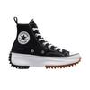 Converse Run Star Hike Platform Comfortable Fashion Versatile Simple High-Top Casual Shoes Unisex sneaker Black 166800C-001