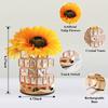 Sunflower Flower Touch Lamp 3-Colour Cordless Touch Table Lamp Birthday Gifts for Women Mom Grandma Sister