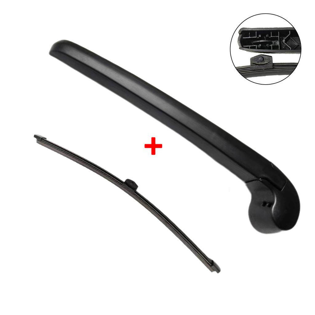 Rear Wiper Blade & Arm Set Kit For Q7 2017-2021 Windshield Windscreen Rear Window