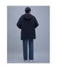 SHIFT.G Wide Brushed Denim Pants Navy