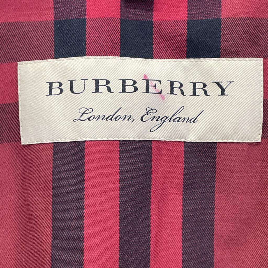 BURBERRY 4043581 Sandringham Red Trench Coat coat UK4 RedUsed