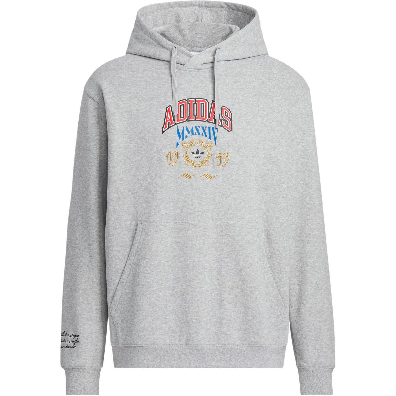 Adidas Originals VRCT FW24 HD M Sweatshirt Men s Medium Heather Gray JW1964 M