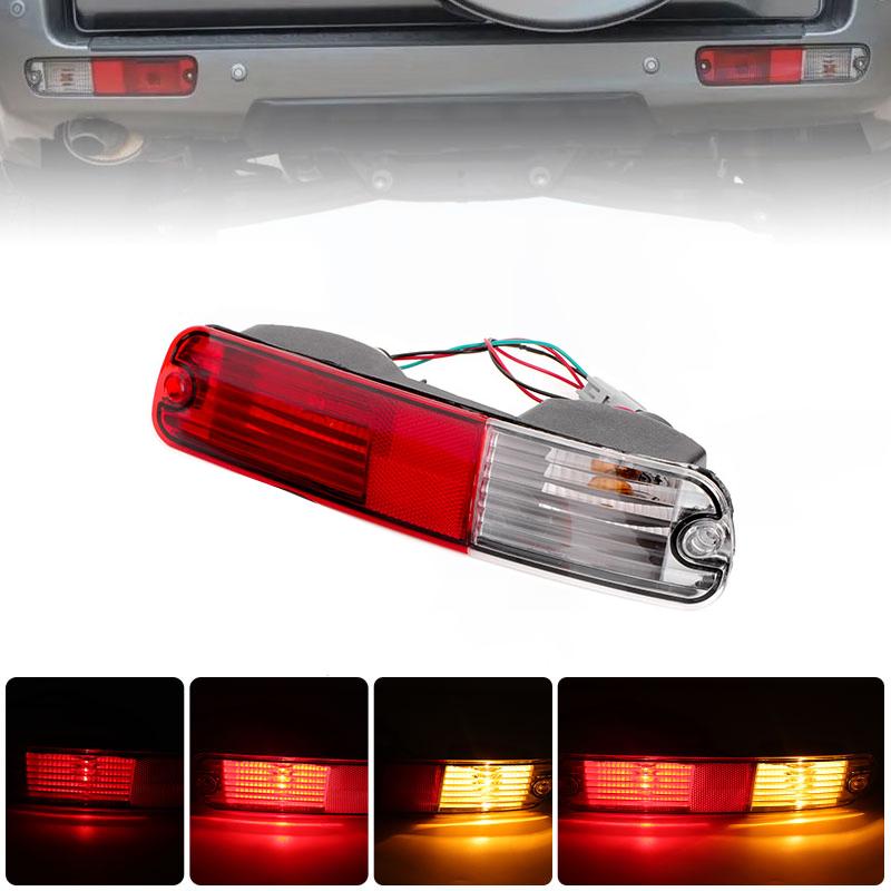 MN133775 Rear Bumper Brake Lamp Bar MN133776 Tail Turn Signal Light for Mitsubishi Pajero Montero 2003 2004 2005 2006 Taillight