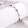 Lindon Zircon Bracelet Jewelry Geometric Bead Chain Link Bracelets Fashion Fine Wedding Gift for Girlfriend Women