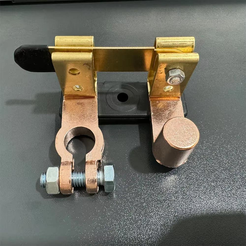 Top Post Knife Blade Series Switch Battery Disconnect Switch 12V / 24V Amps Knife Blade Isolator Power Cutoff Switch