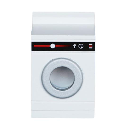 

0.05 Миниатюрная деревянная стиральная машина, кукольный домик, мебель, ролевые игры, мини-барабан