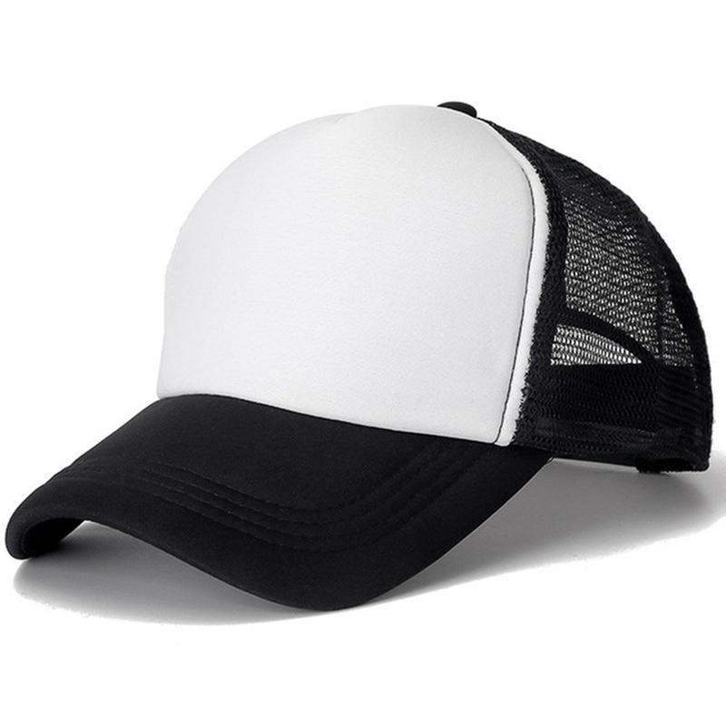 Casquette de baseball unisexe décontractée en maille, ajustable, style hip-hop, sport, camionneur