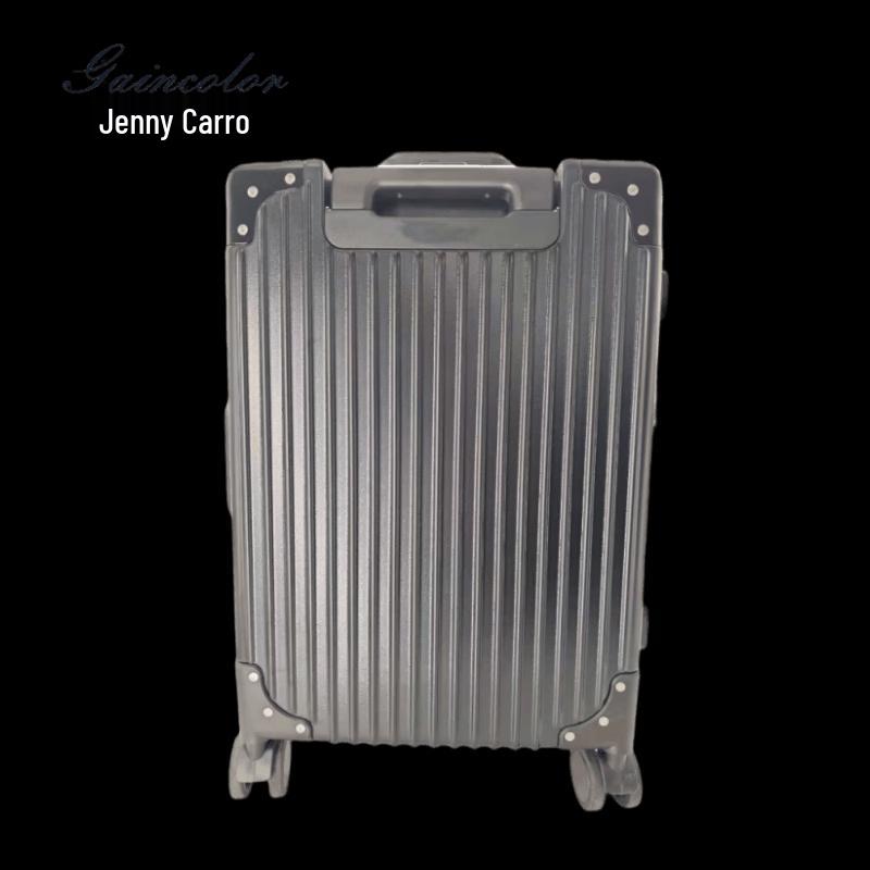 Jeni Carlo GAINCOLOR 20-inch Aluminum Frame Hardside Suitcase