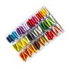 RITALT Embroidery Thread Set 60 Colors (No. 25/8m/6 Strings/Card Winding) Thread Winder
