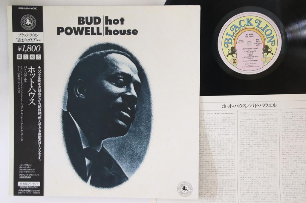 LP Record BUD POWELL - Hot House K18P9324 BLACK LION 1984 Japan Obi Jazz Used
