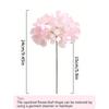 3/5Pcs Artificial Flowers Hydrangea Bouquet Silk Fake Flowers for Wedding Marriage Decoration Home Room Decor DIY Vase Ornament