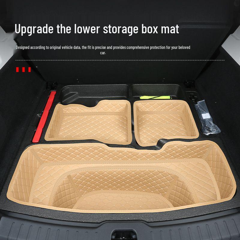Compatible Leapmotor C11 Trunk Mat - Surround Design, Wear-Resistant, Fits 26 Models