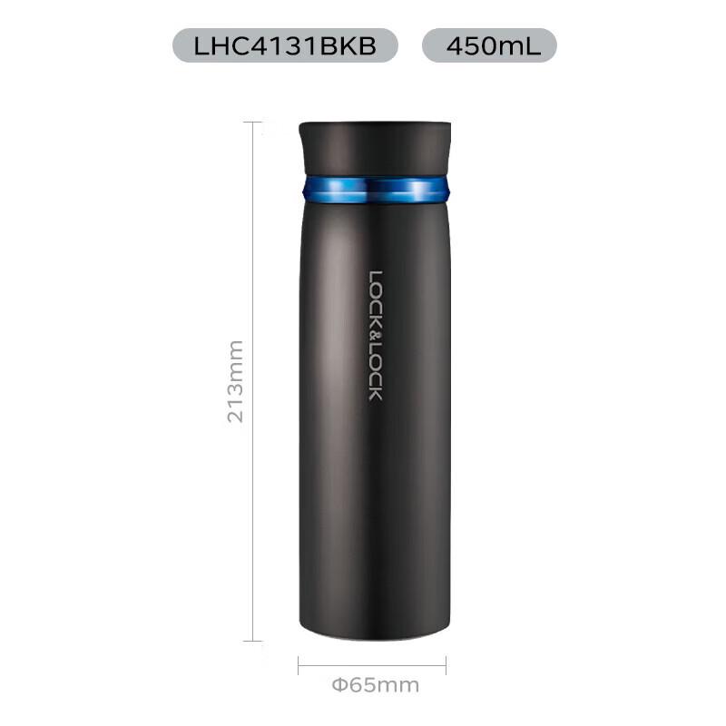LocknLock Fit 450ml Stainless Steel Thermos Bottle