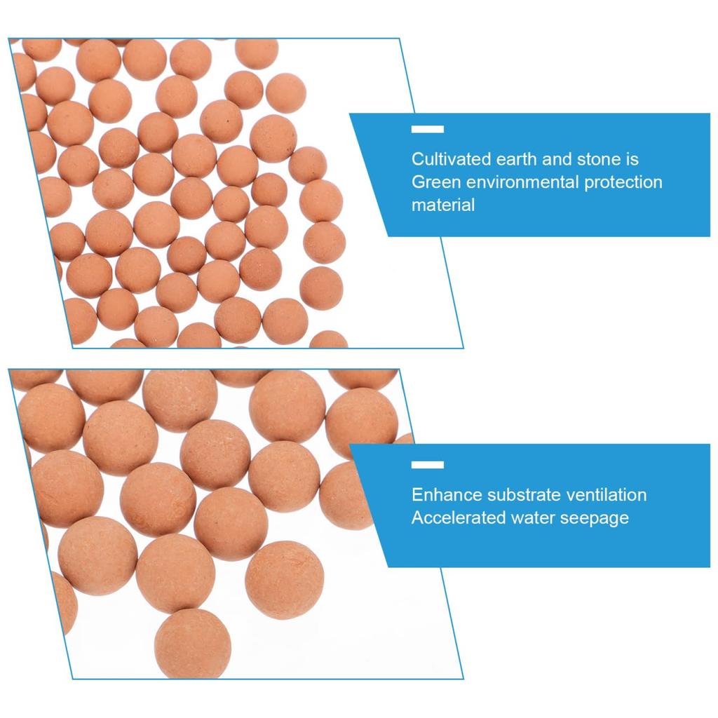 HANABASS Hydroball Aquarium Culture Ball for Hydroponic Cultivation (L+S)