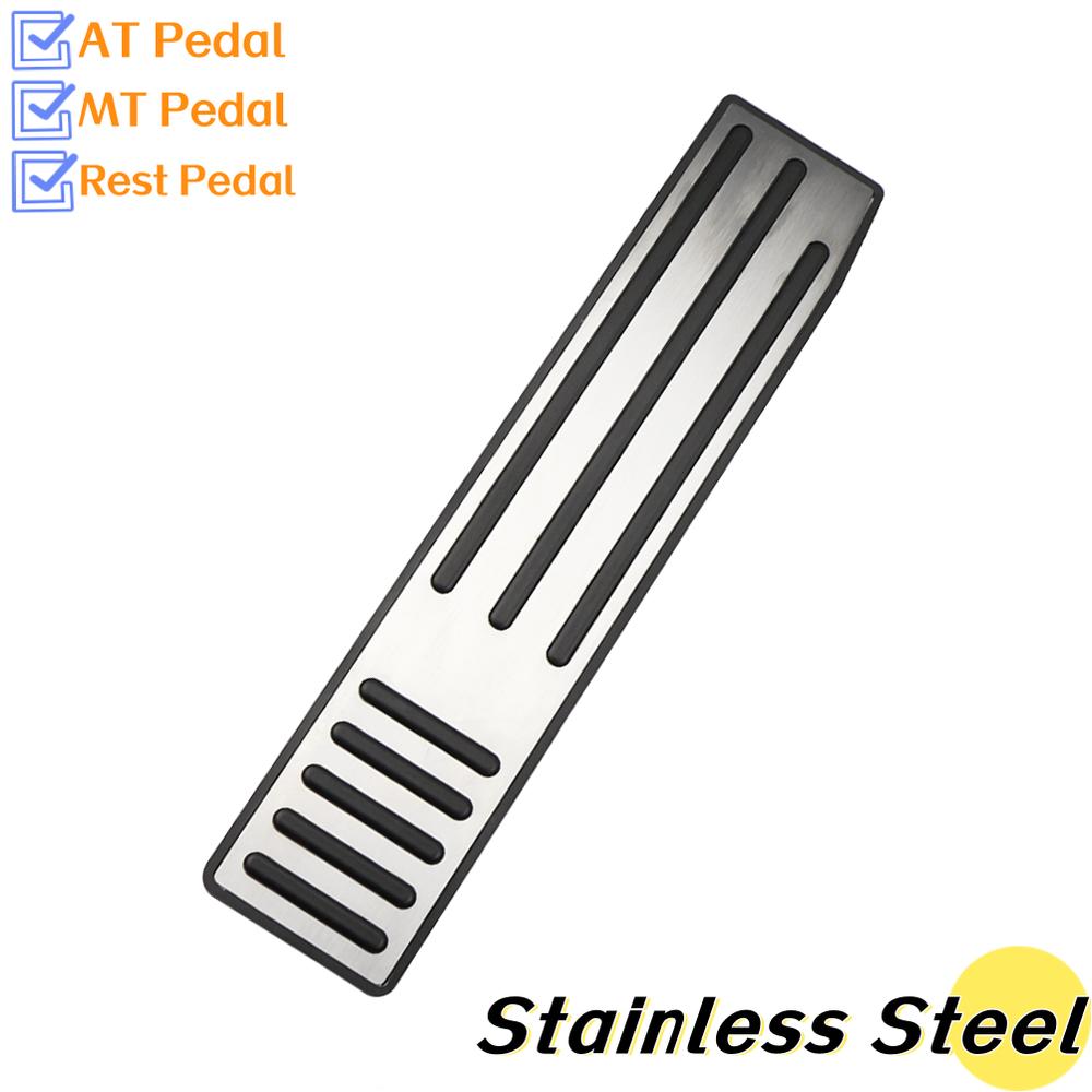 Stainless Steel Pedals For Tesla Model X Model S 2016-2025 Foot Pedal Accelerator Gas Fuel Brake Rest Pedal Cover Parts