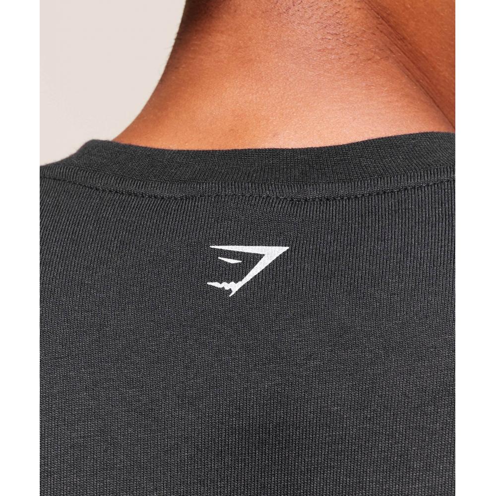 Gymshark Eagle Graphic T shirT Black A3c4l Bb2j